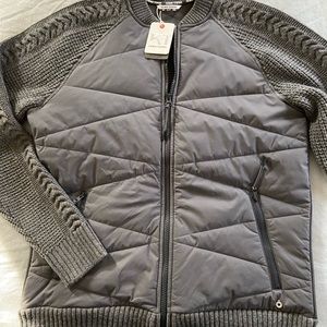 Full zip sweater